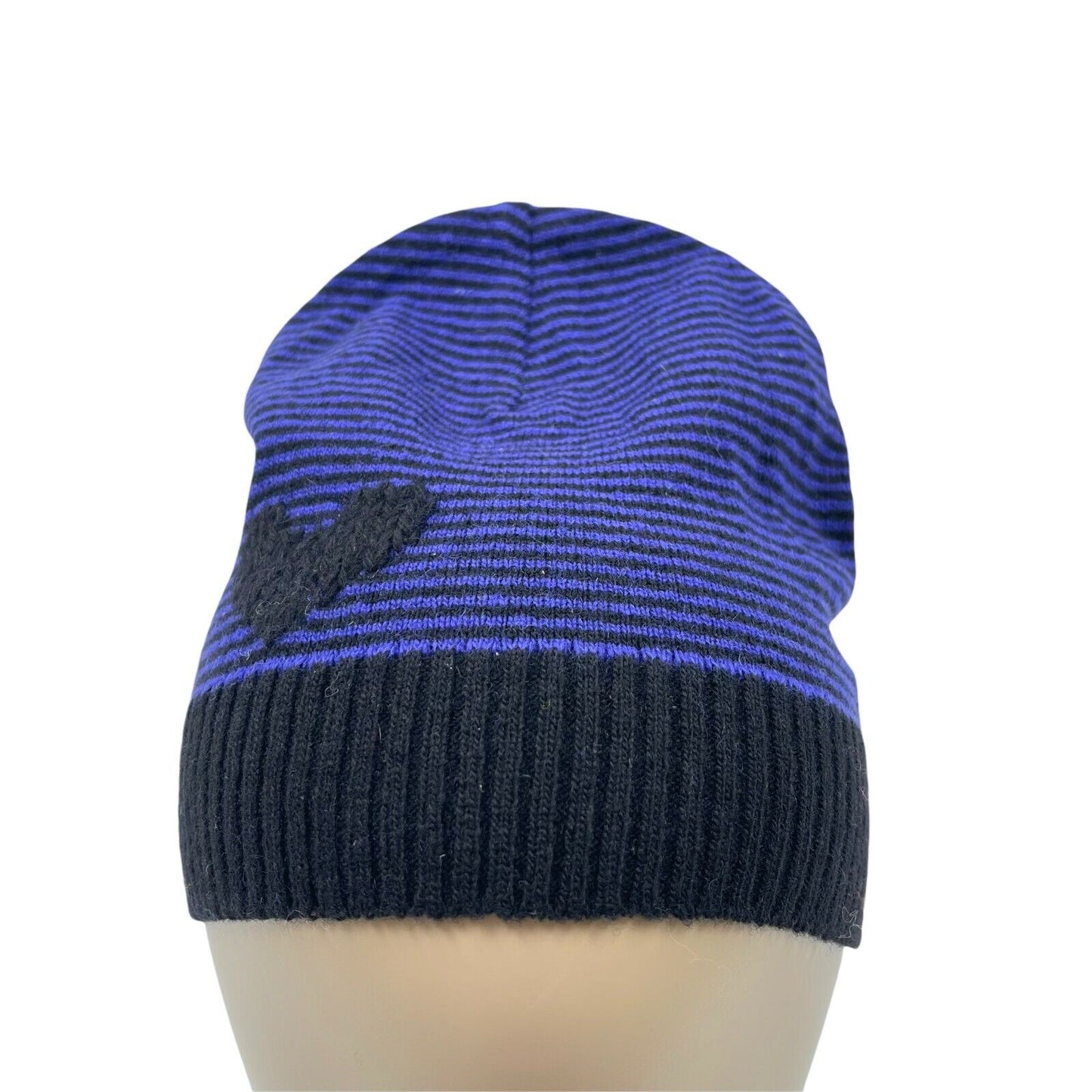 Komodo Ladies Purple 100% Lambswool Thin Beanie Hat One Size