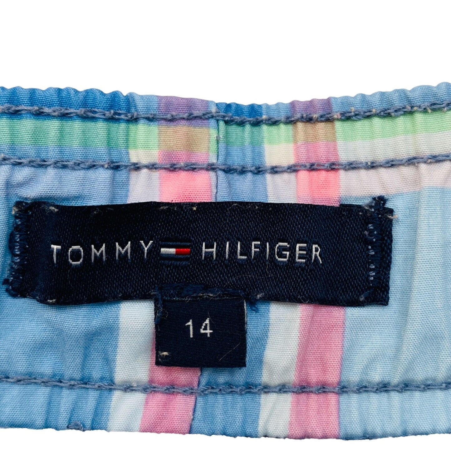 TOMMY HILFIGER Blue Swimwear Swimming Trunks Shorts Size 14 EU 44 UK 12 US 16