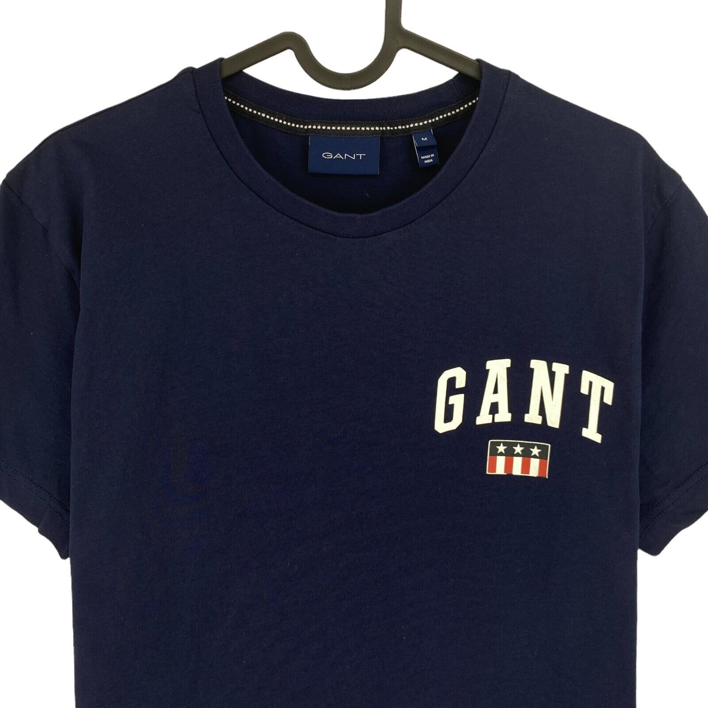 GANT Navy Blue Tag Crew Neck T-Shirt Size M