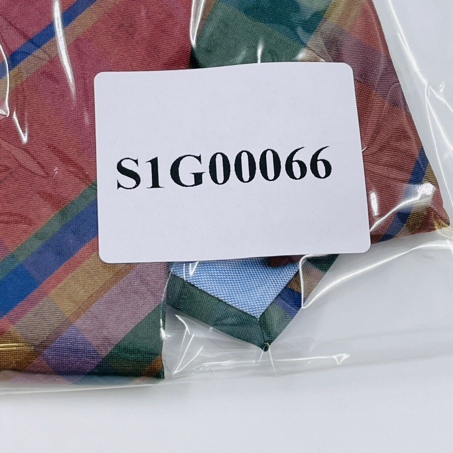 GANT Red Green Striped 100% Silk Hand Made Tie