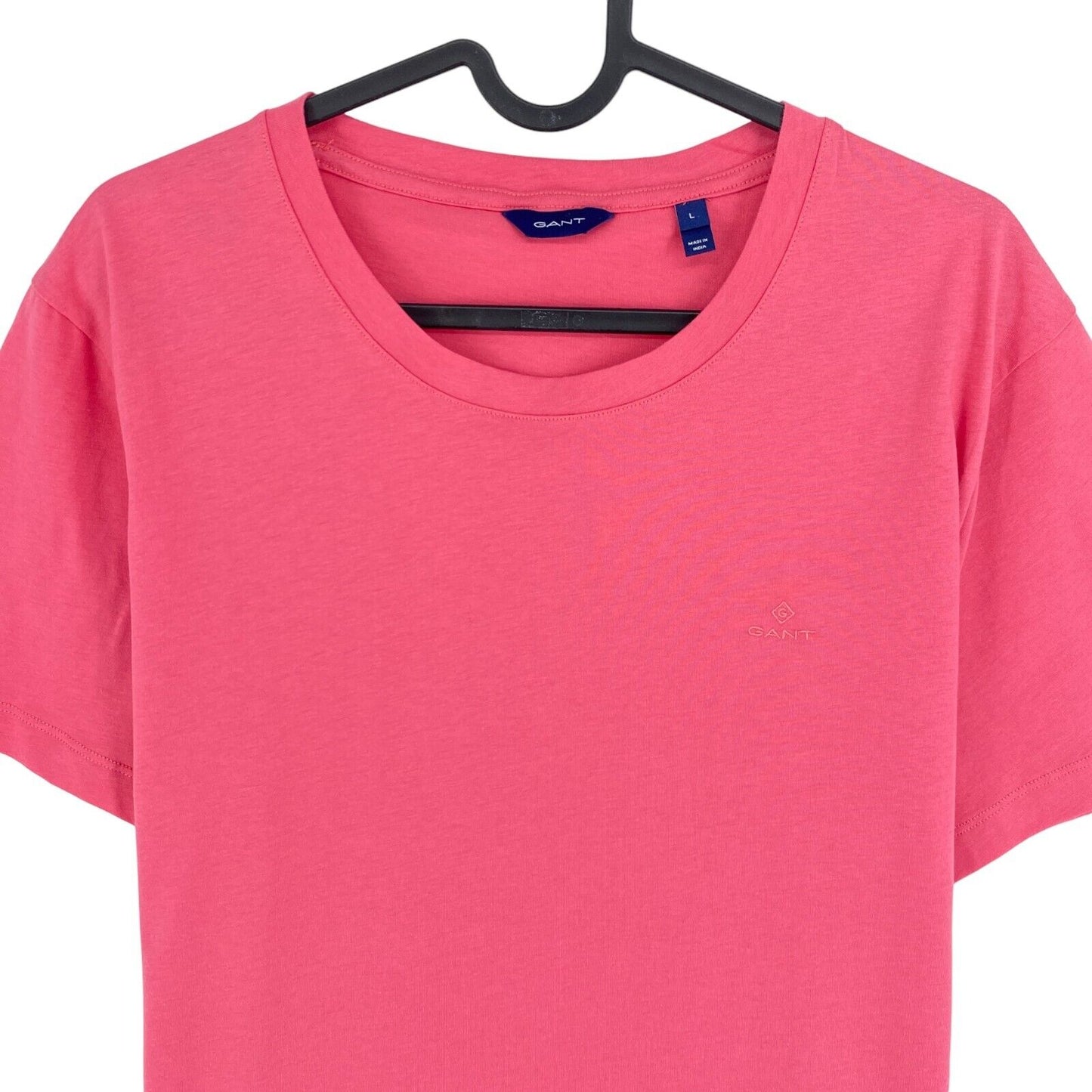 GANT Pink Original Crew Neck T Shirt Size L