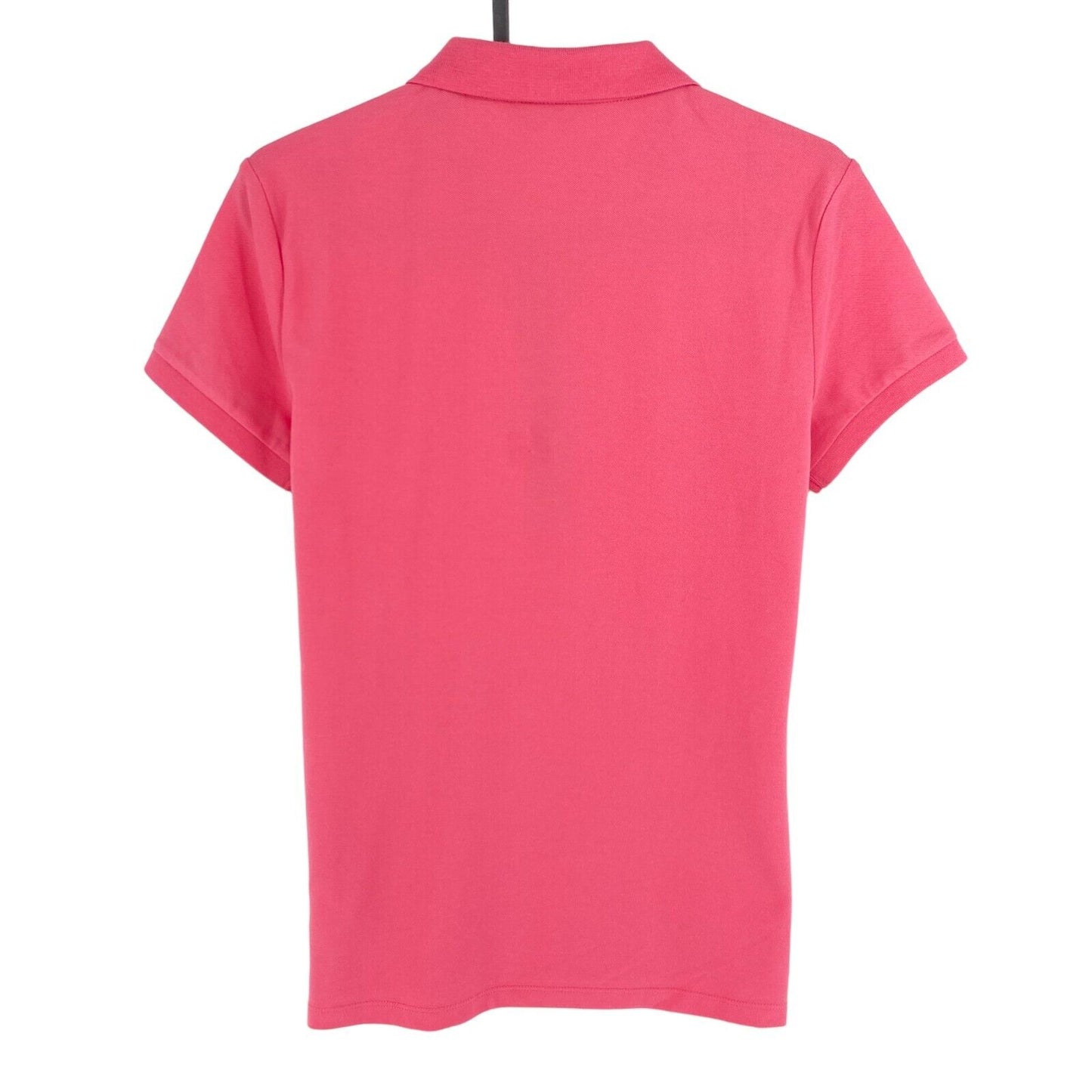 GANT Pink Contrast Collar Polo Shirt Size S