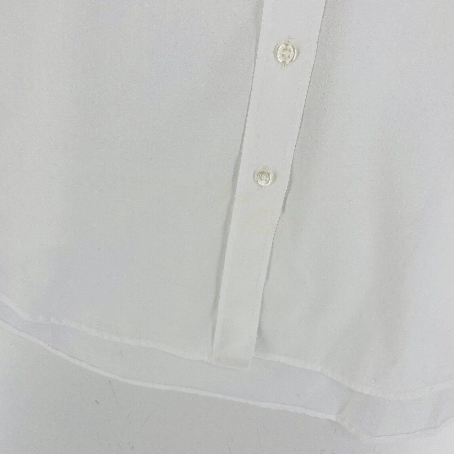 GANT Women White Relaxed Spread Lux Long Sleeve Shirt Size EU 32 UK 4 US 2