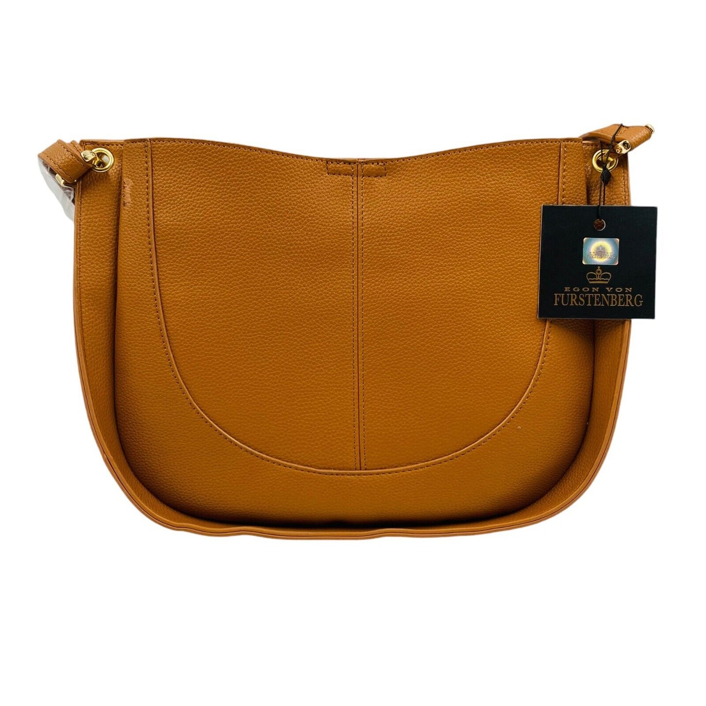 EGON VON FURSTENBERG Women Brown Eco Leather Shoulder Bag