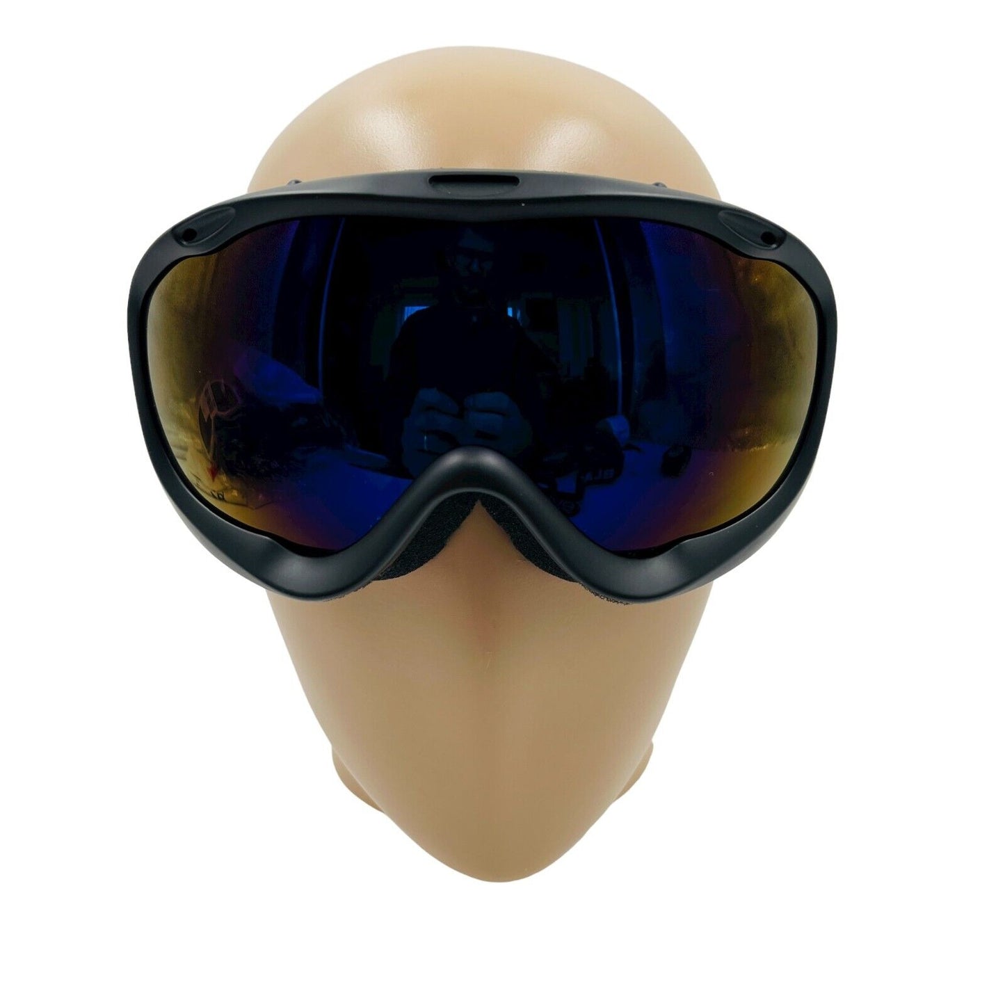 Black Crevice Black Ski Snow Goggles Unisex Adults