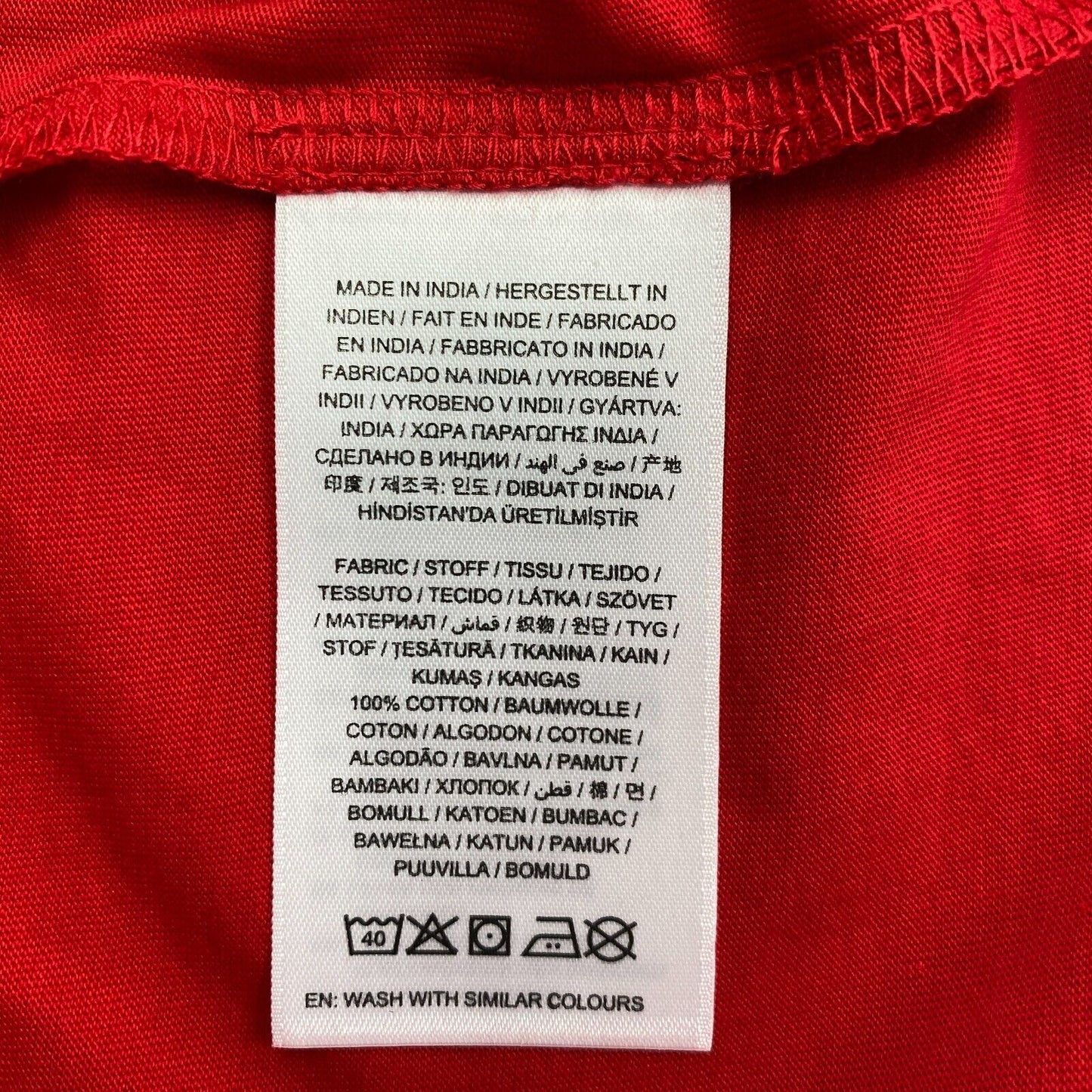 GANT Red Original Crew Neck T-Shirt Size L