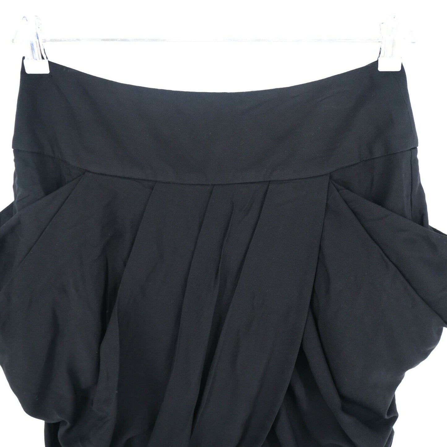 FRENCH CONNECTION Black Slit Pockets Skirt Size 12 - M