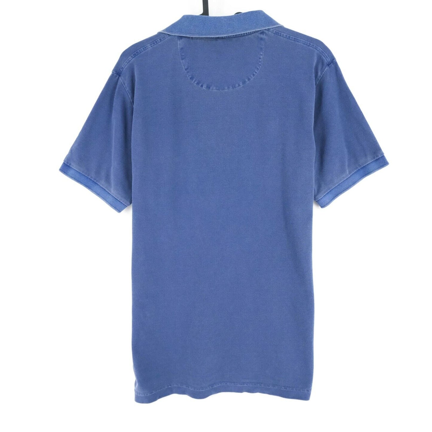 GANT Blue Sun Bleached Polo Neck T Shirt Size S