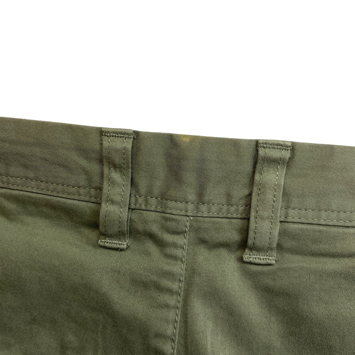 GANT Green Slim Satin Chino Pants Trousers Size W35 L34