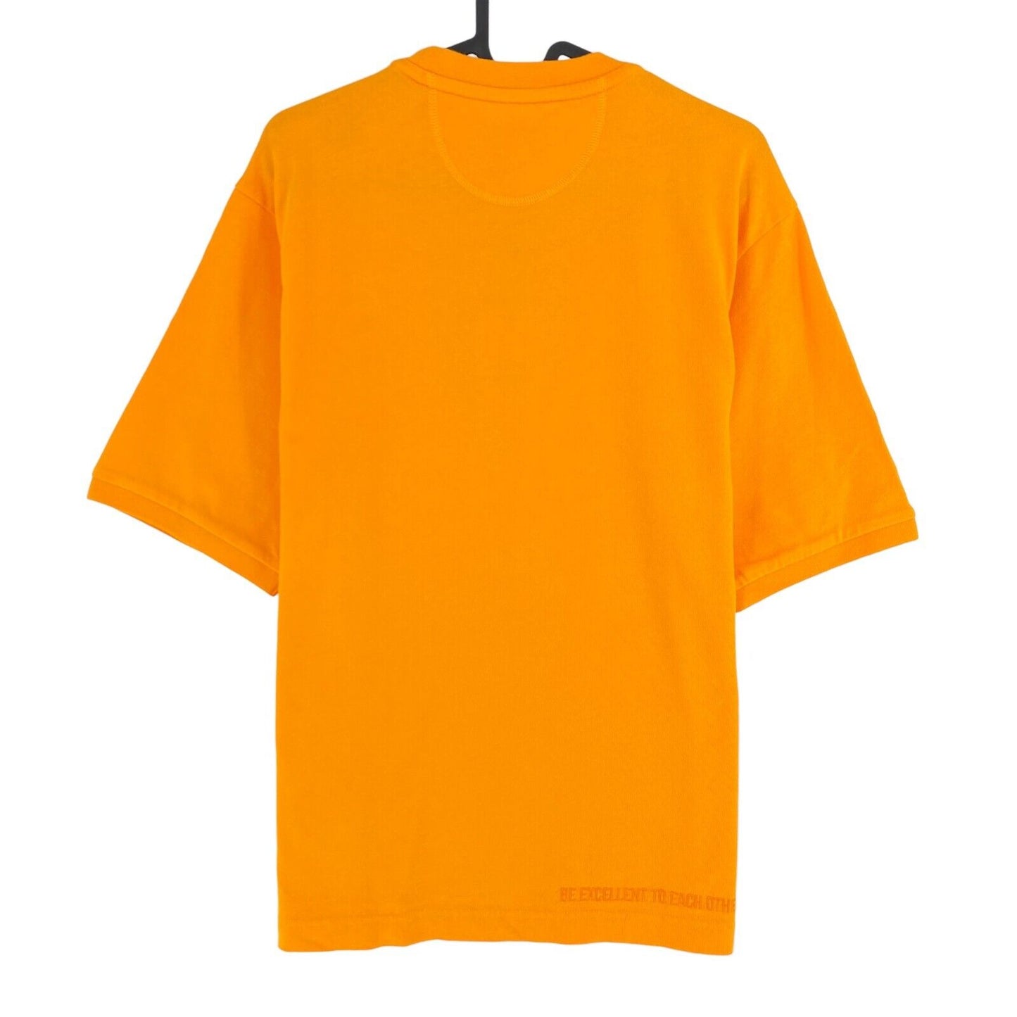 LA MARTINA Yellow Cotton Jersey Crew Neck T Shirt Size M