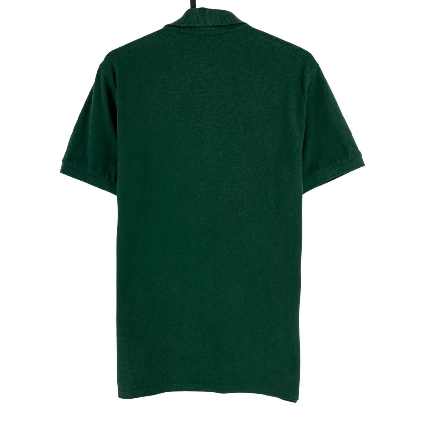 GANT Dark Green Solid SS Pique Rugger Polo Shirt Size S