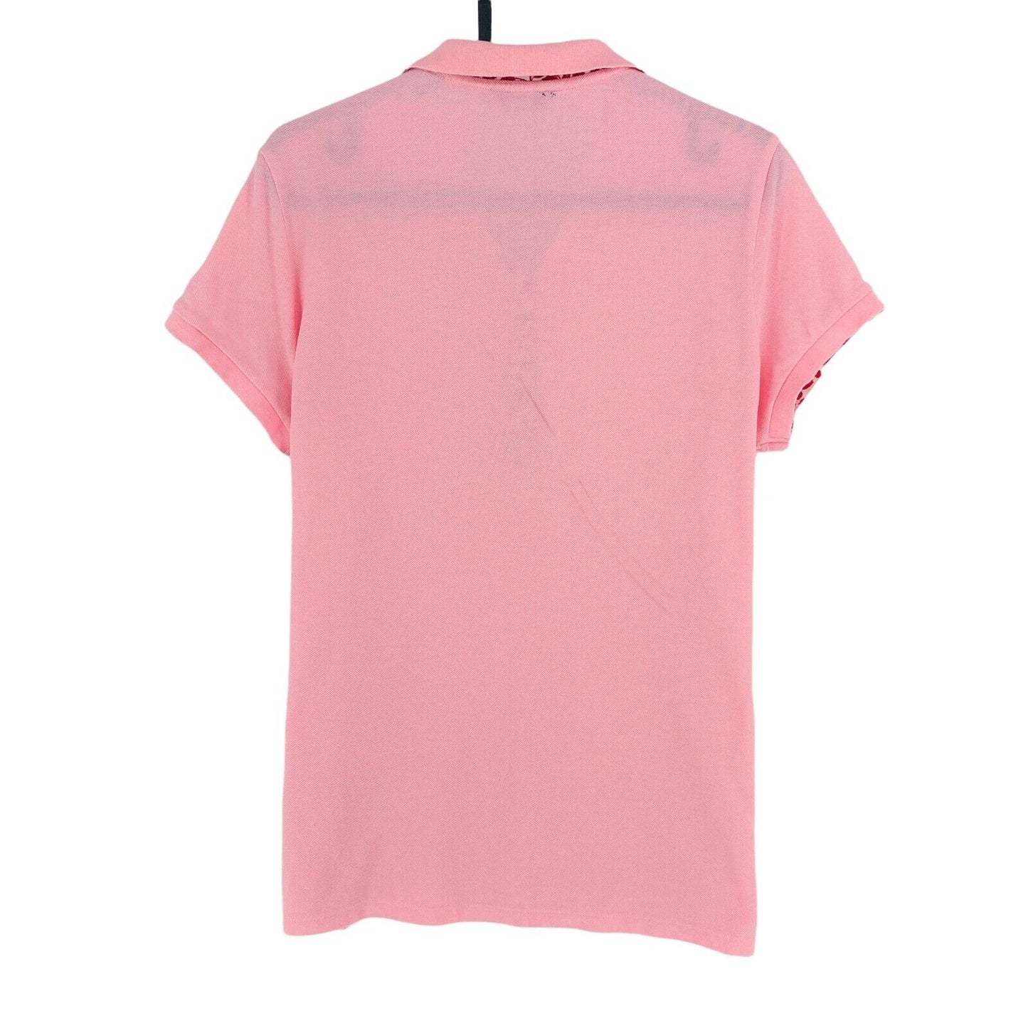 GANT Pink Lock Up Pique Rugger Polo Shirt Size M