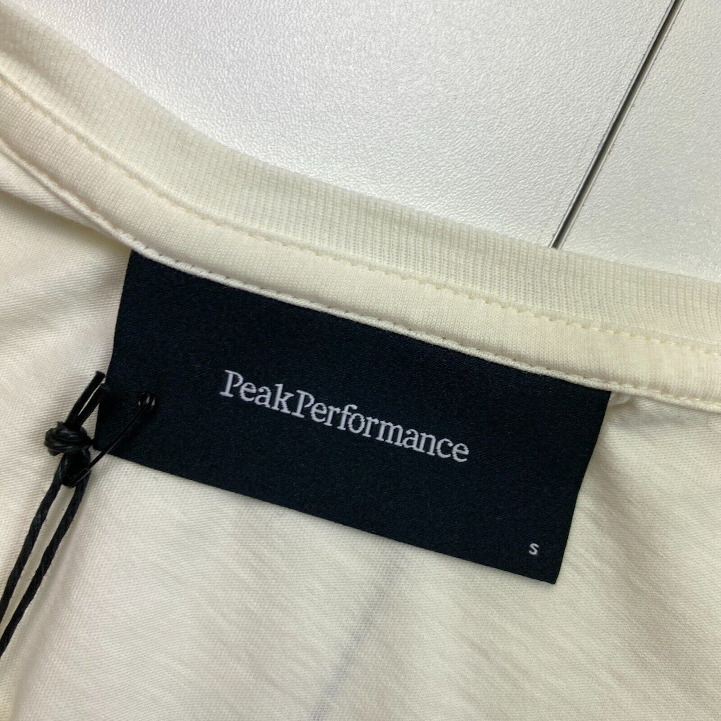 Peak Performance T-Shirt Original Light mit Rundhalsausschnitt, Größe XS, Weiß