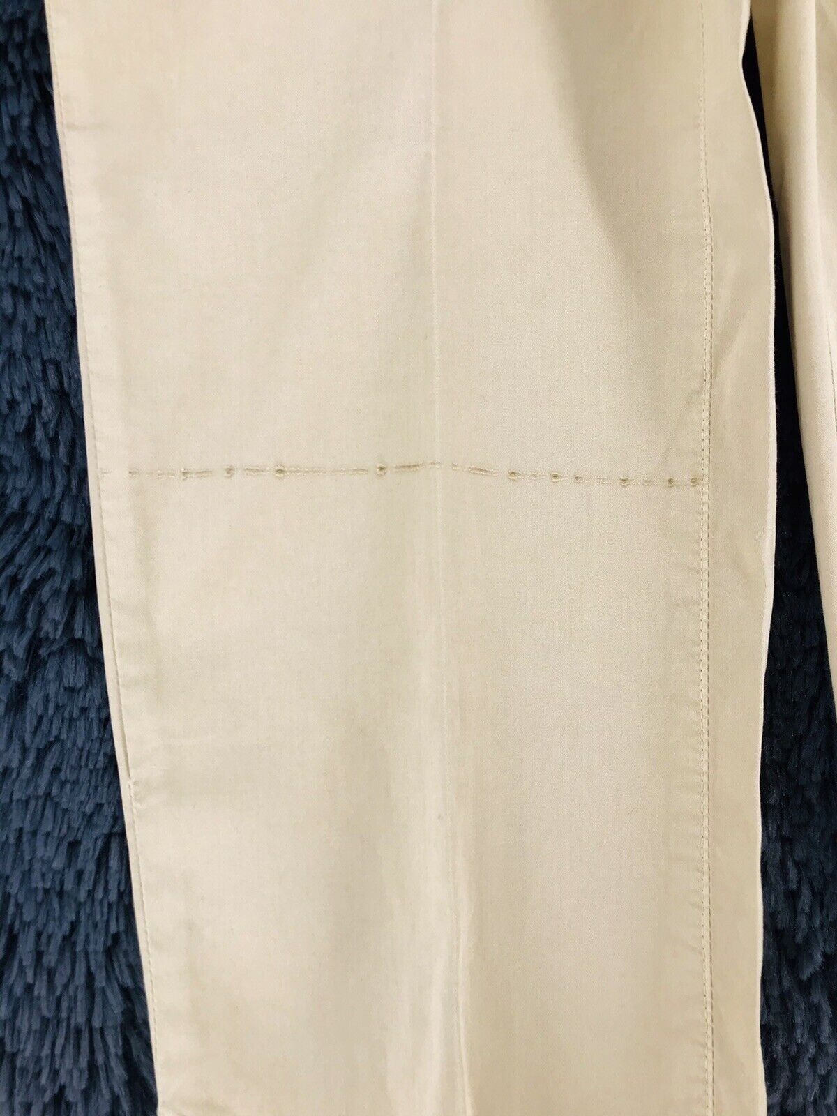 €135 GANT AMY Women Beige Normal Waist Regular Fit Narrow Leg Capri Trousers W27