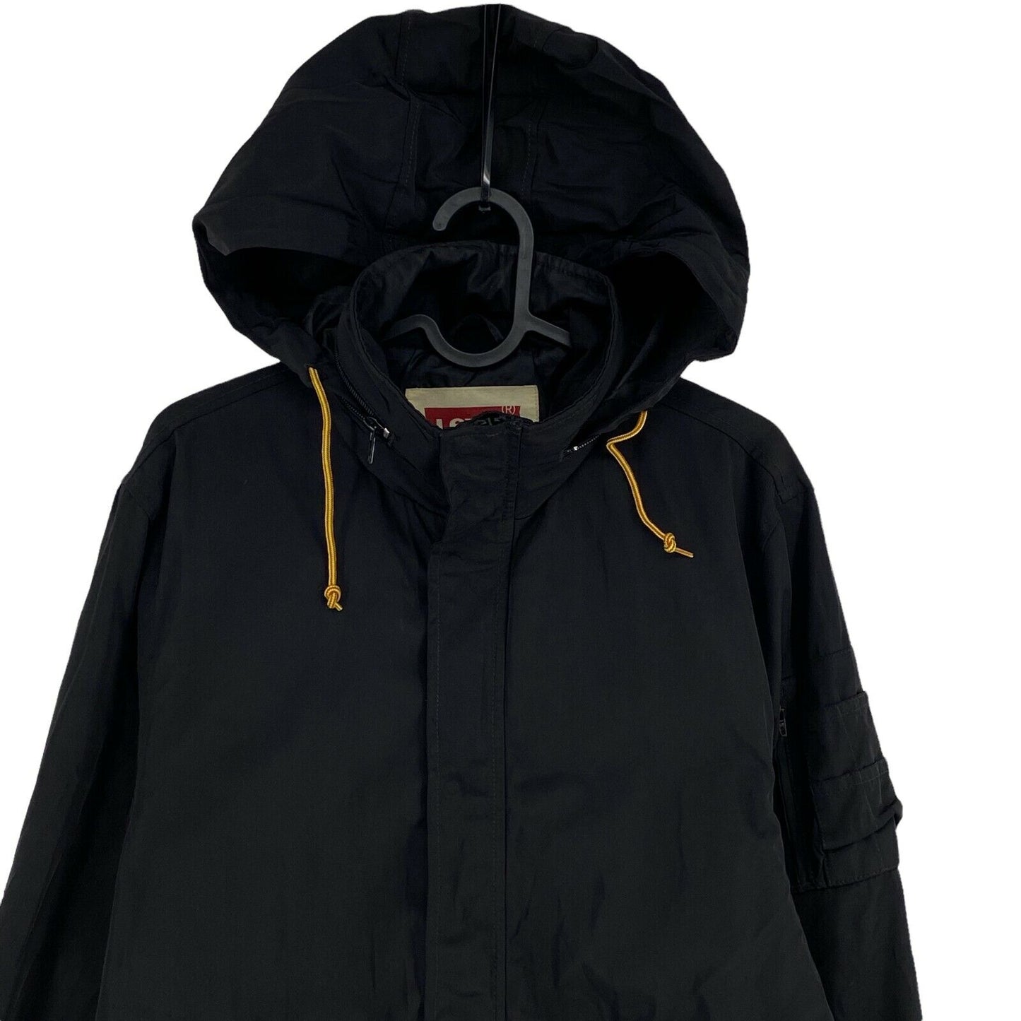 LEVI'S Black Hooded Jacket Size S