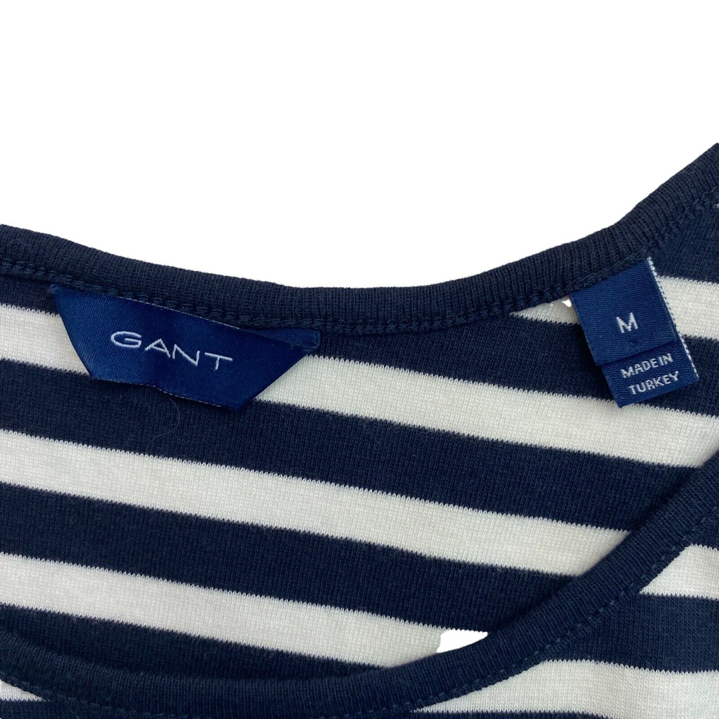 GANT Navy Blue Striped Tank Top Size M