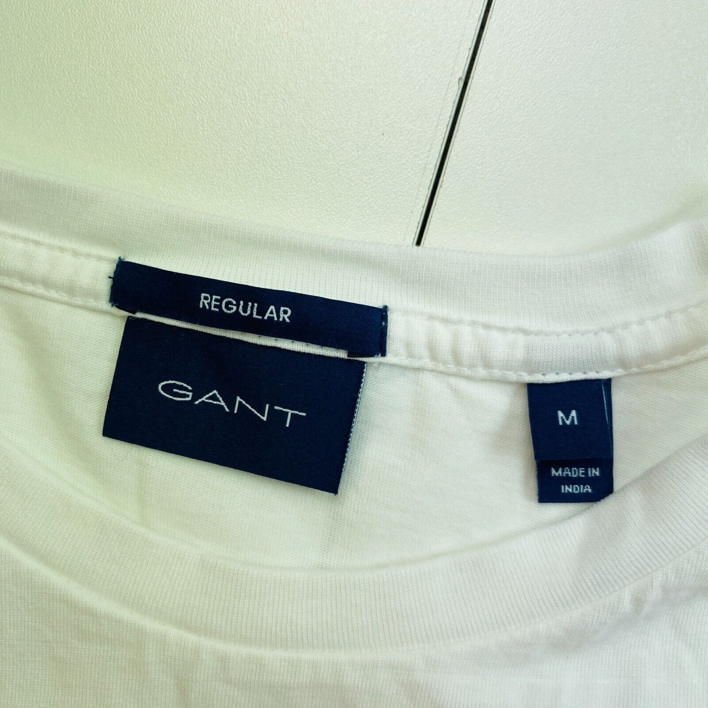 GANT White Original Regular Crew Neck T-Shirt Size M