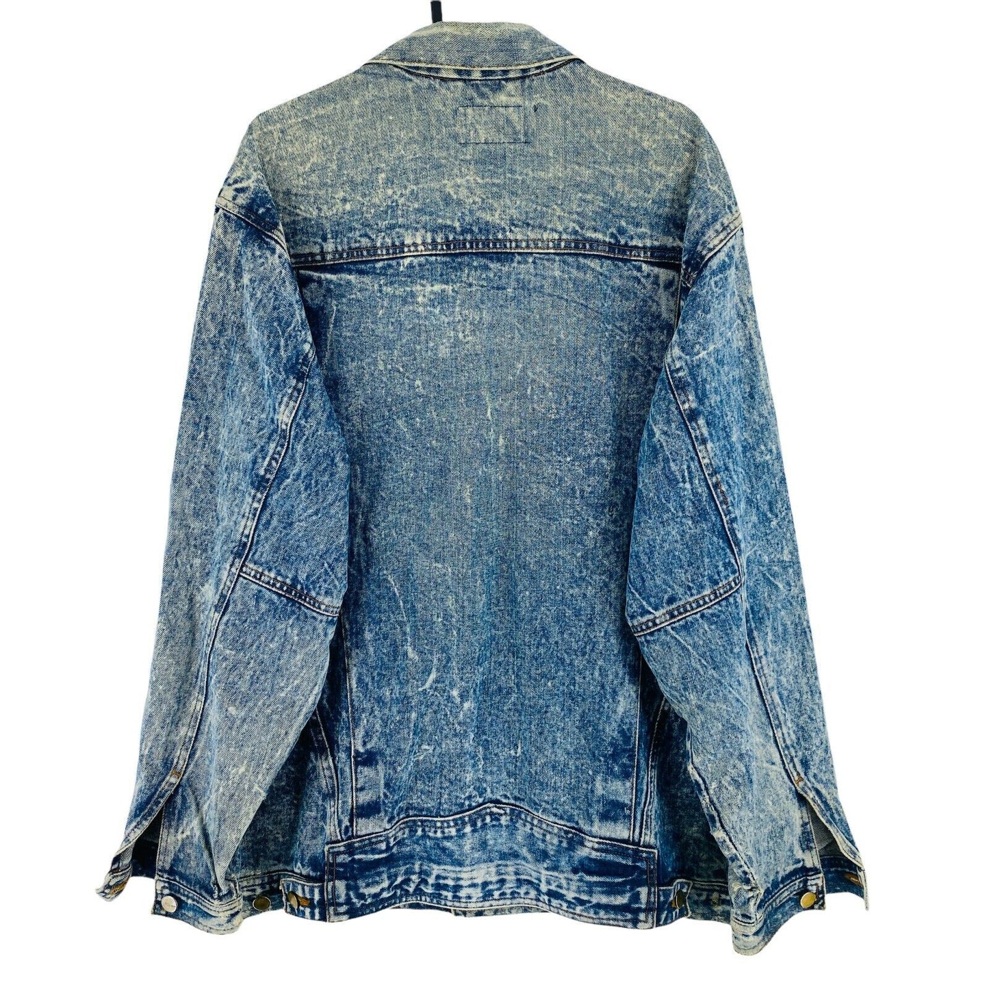 Blue Vintage Denim Jeans Jacket Size XL