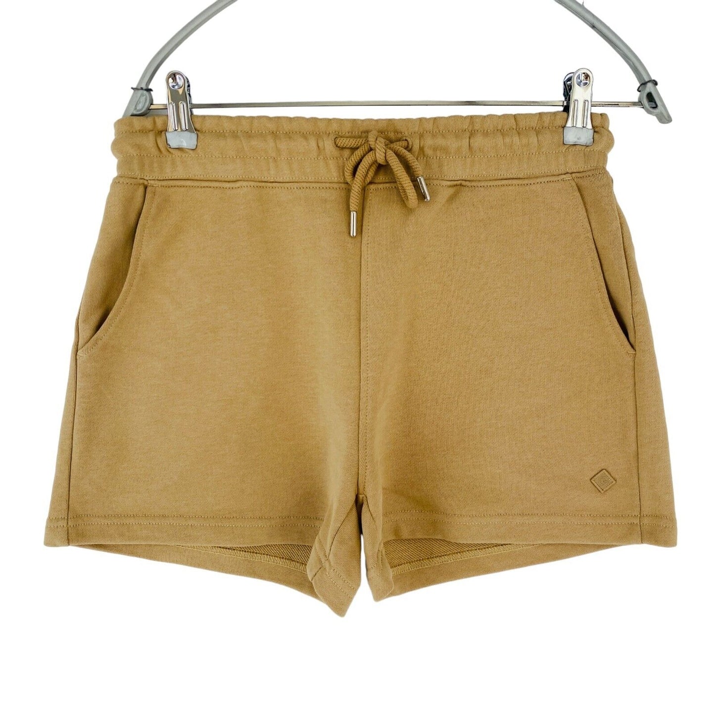 GANT Women Brown Regular Fit Sweat Shorts Size XS