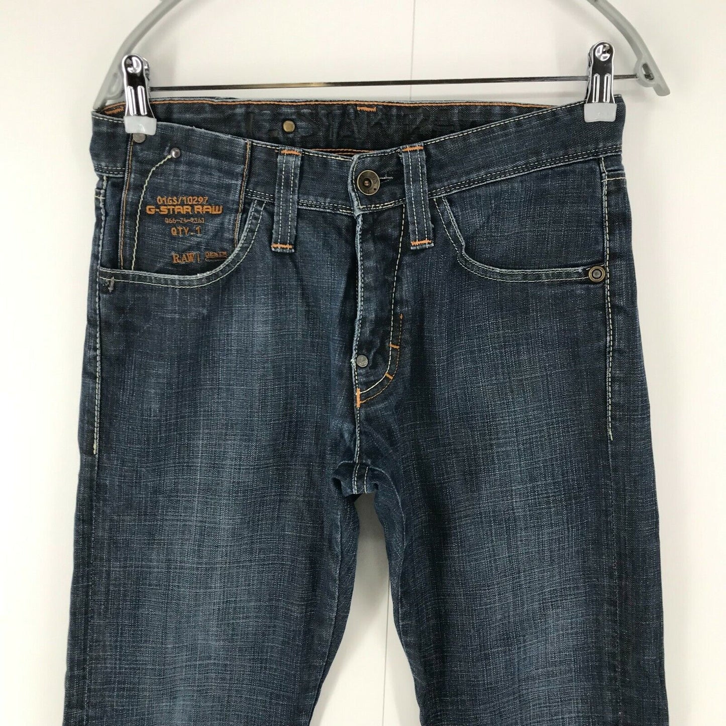 G-STAR RAW REESE Dark Blue Classic Regular Straight Fit Jeans W30 L32