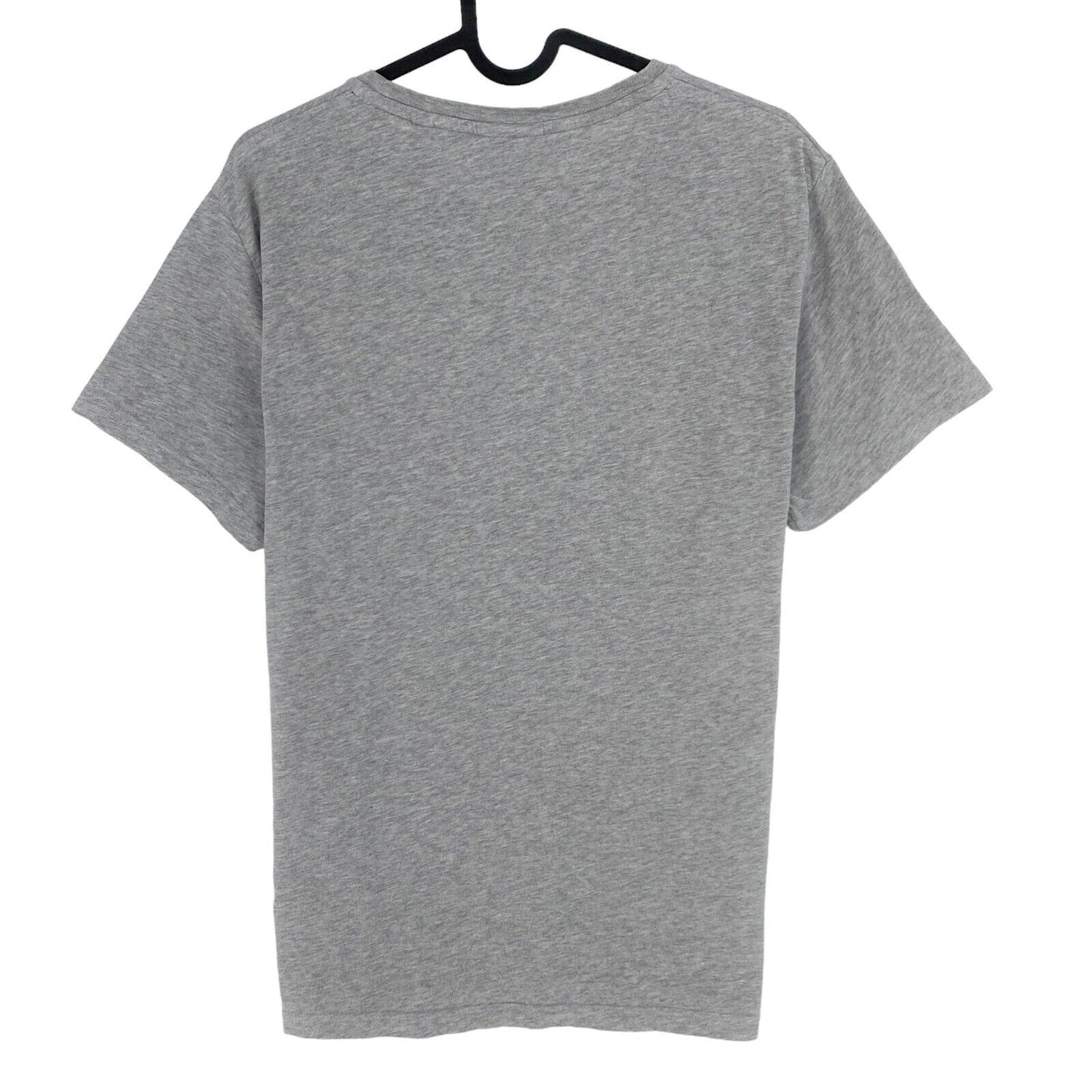 GANT T-Shirt mit Rundhalsausschnitt und Logo, Grau, Größe M