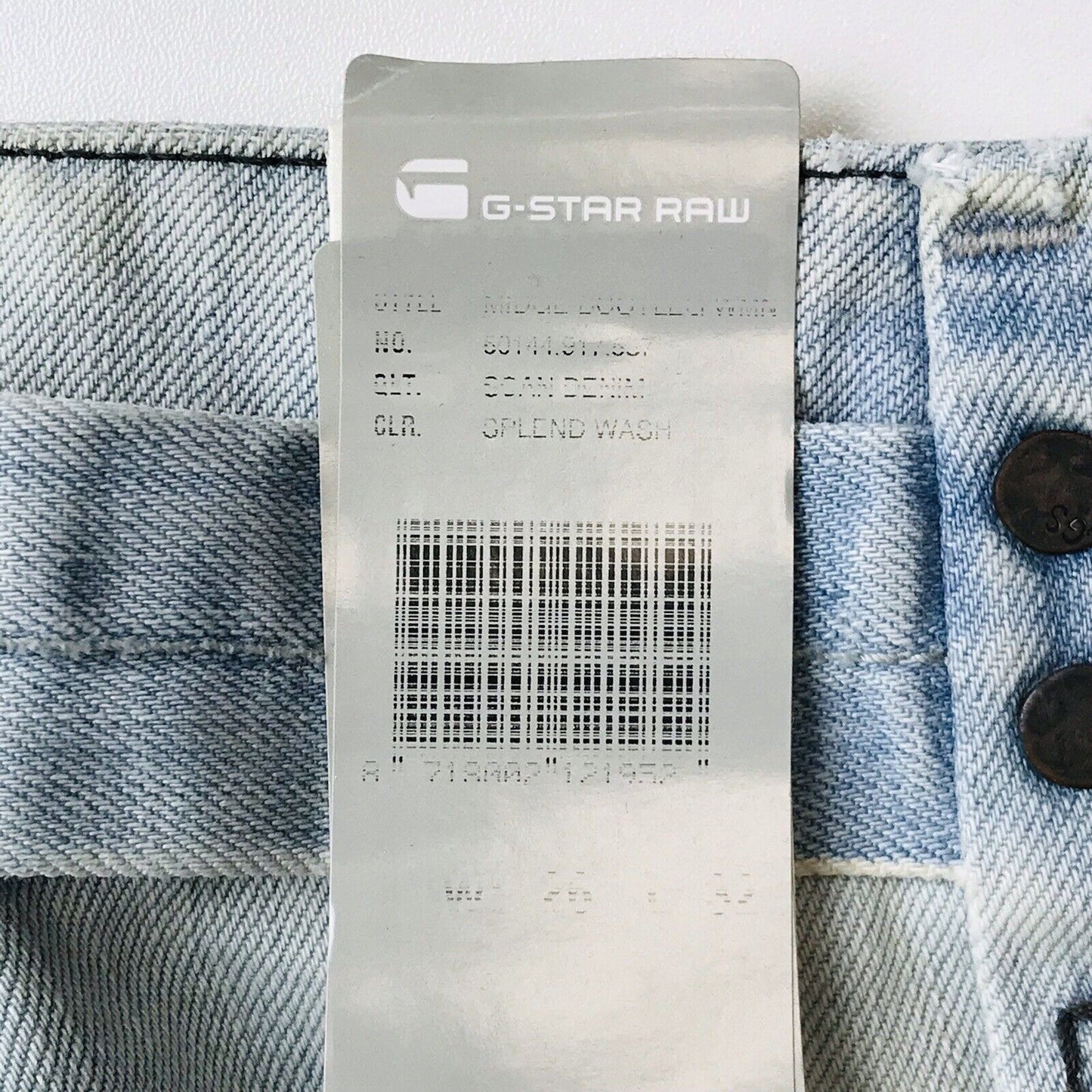 G-STAR RAW MIDGE CUSTOM Women Light Blue Regular Bootcut Fit Jeans W26 L32