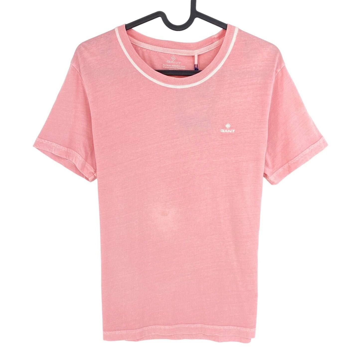 GANT Pink Sun Faded Crew Neck T-Shirt Size S