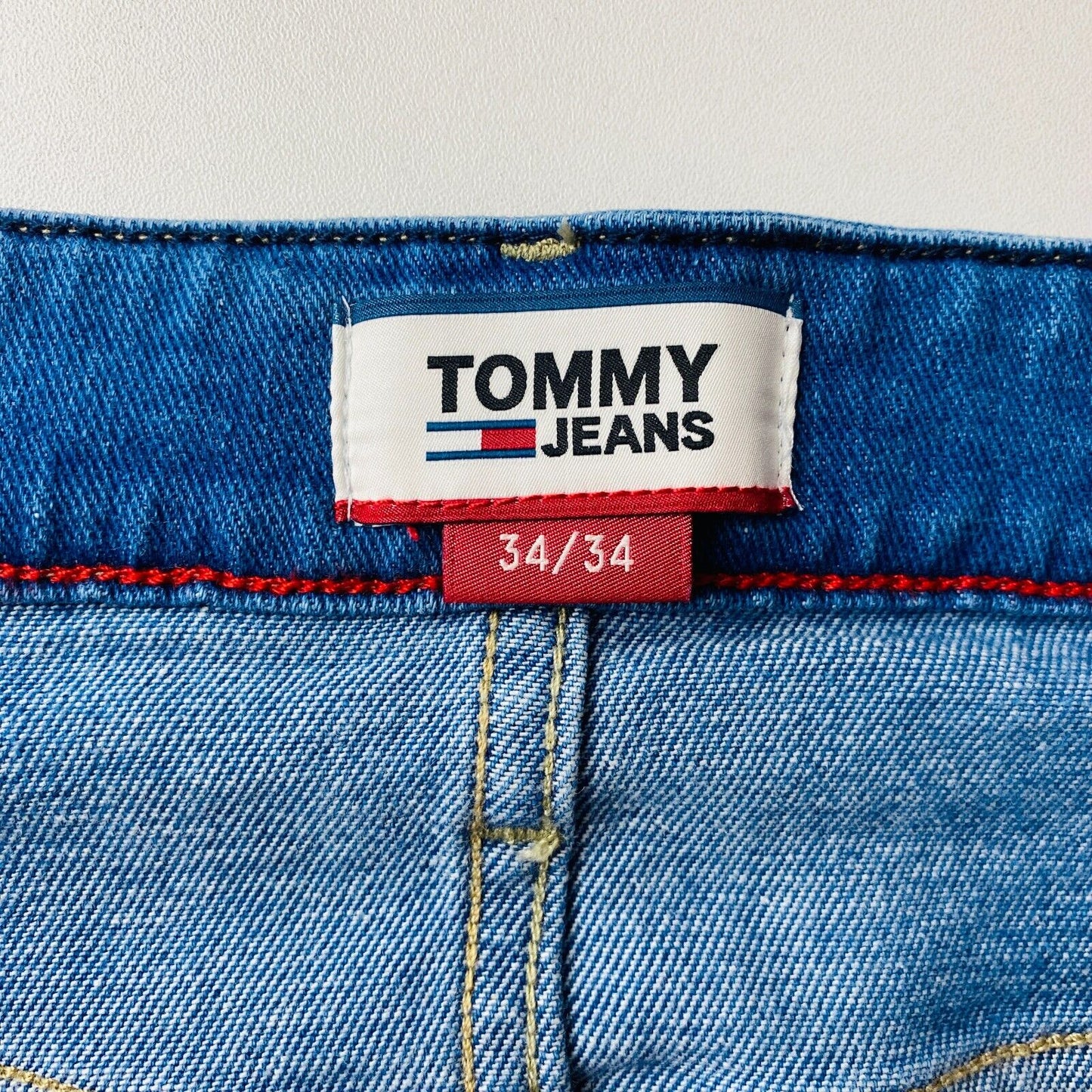 Tommy Hilfiger SCANTON HERITAGE Mens Blue Stretch Slim Fit Jeans W34 L34