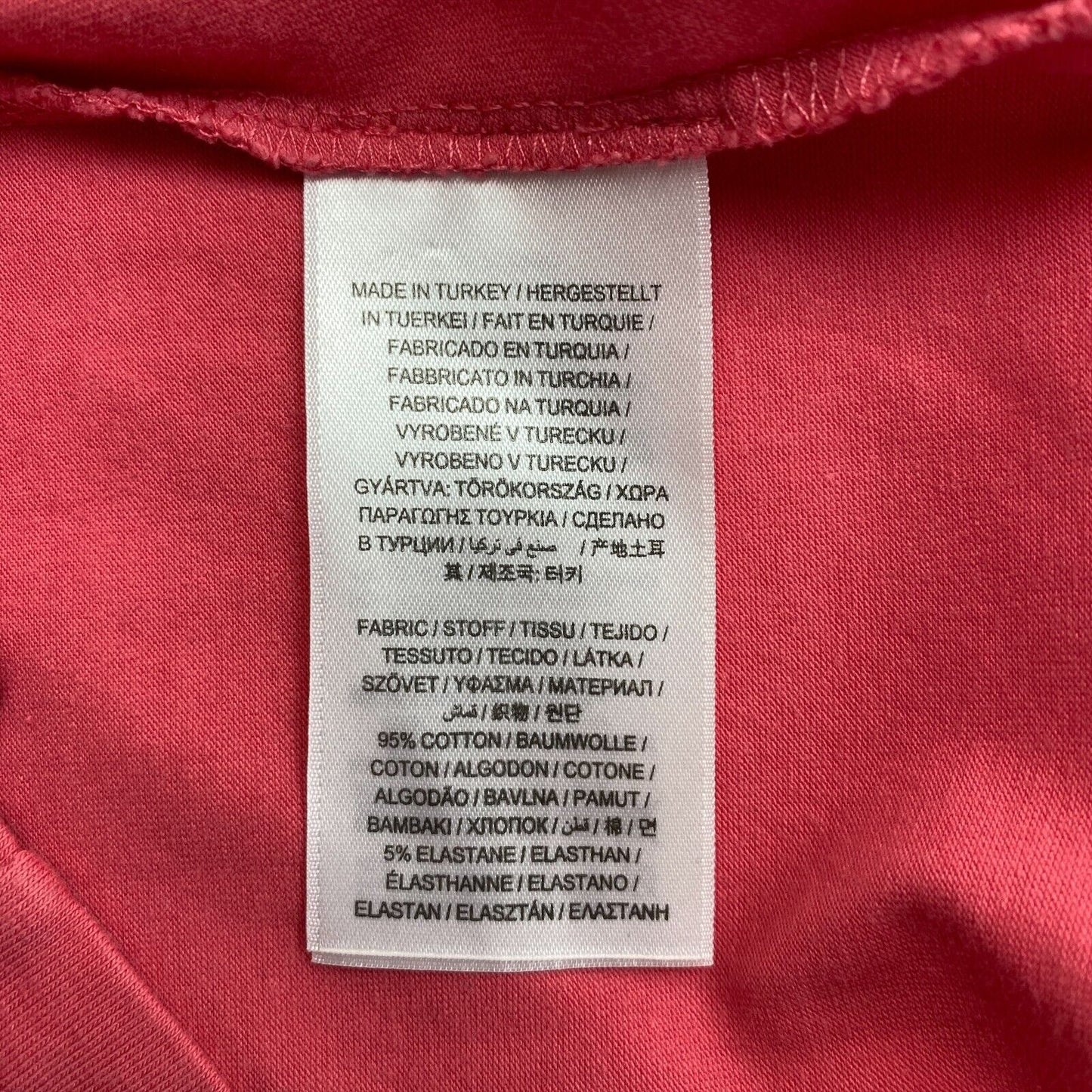 GANT T-Shirt mit Rundhalsausschnitt, Rosa, Größe S