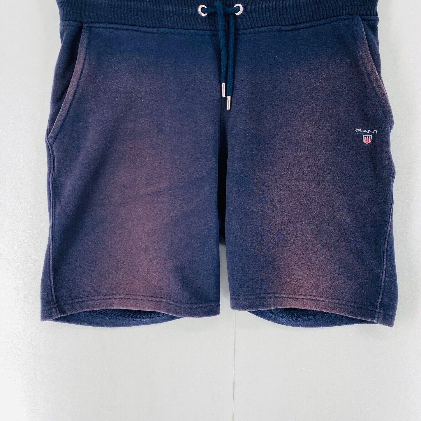 GANT Dark Blue Regular Fit Sweat Shorts Size L