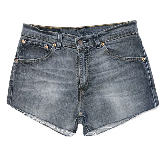 Levi's 525 89 Women's Custom Made Grey Regular Fit Shorts Size W30