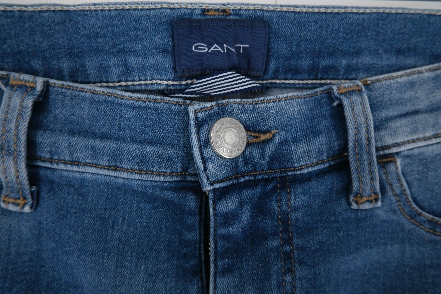 GANT Blue Skinny Jeans Size S W27 L29