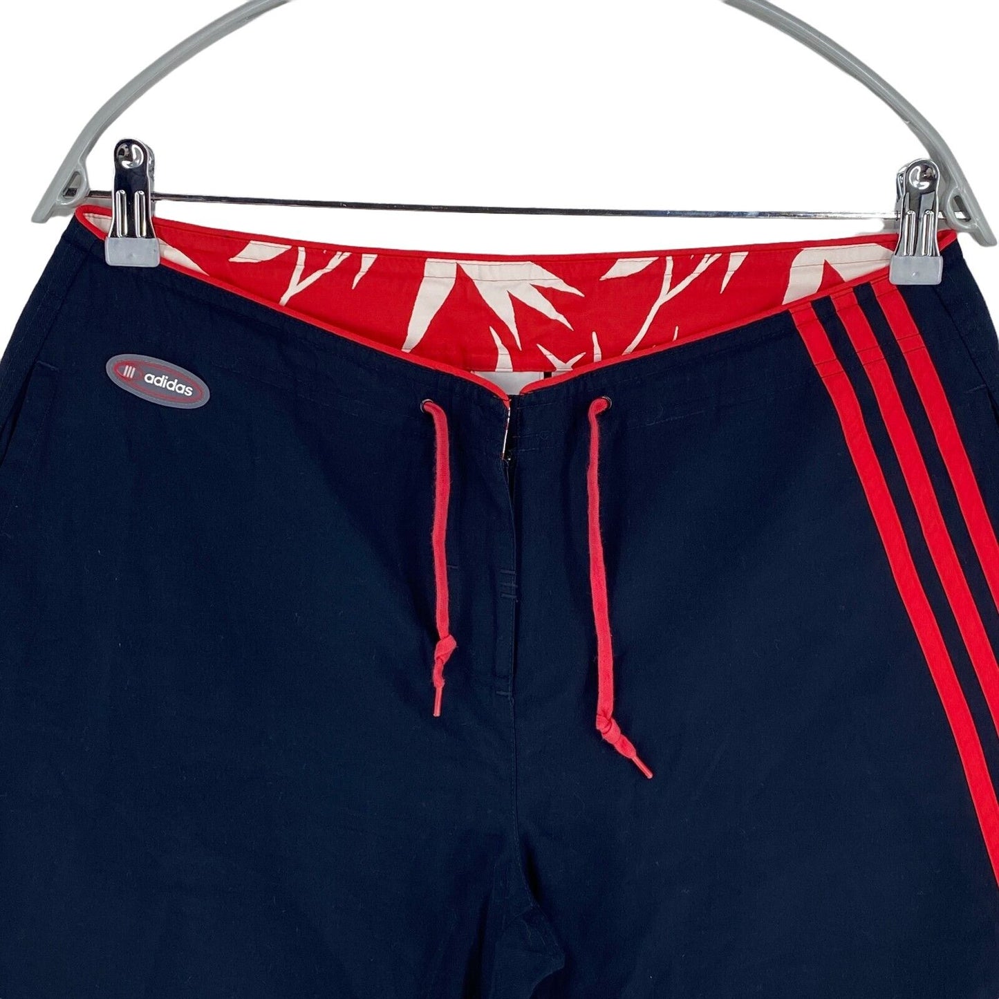 Short de sport en mélange de coton bleu marine adidas Taille M