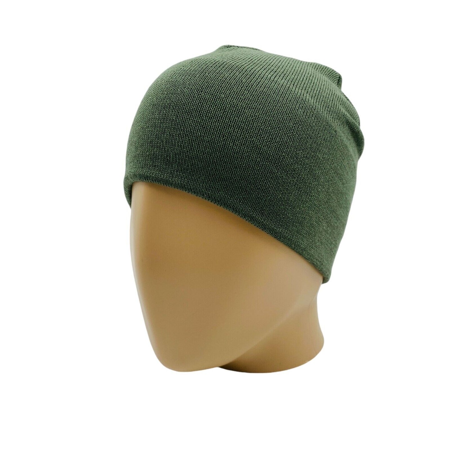 Peak Performance EMBO HAT Unisex Dark Green Wool Blend Beanie Winter Hat S / M