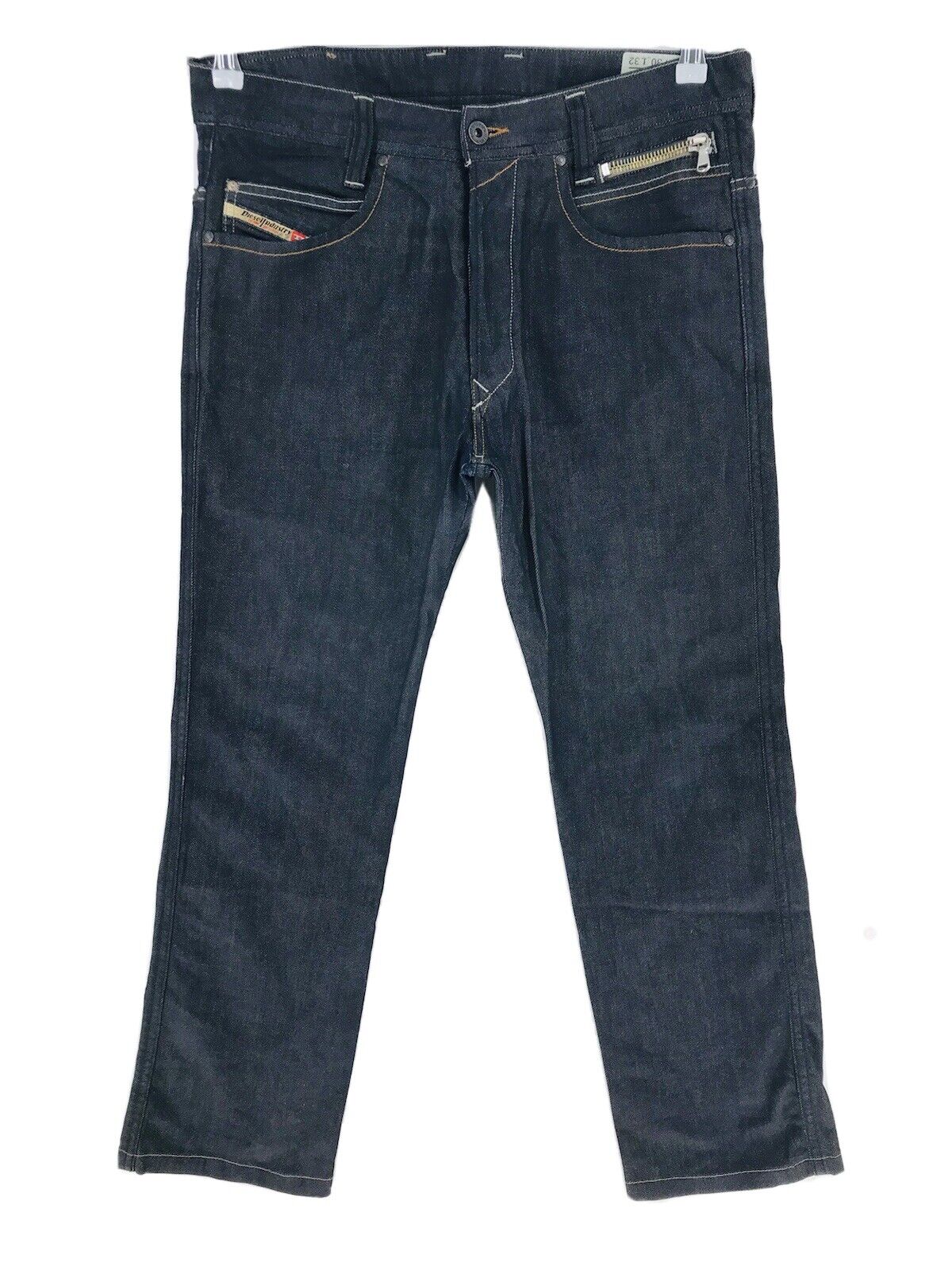 Diesel PADDOM Jean slim stretch gris foncé W30 L29 fabriqué en Italie