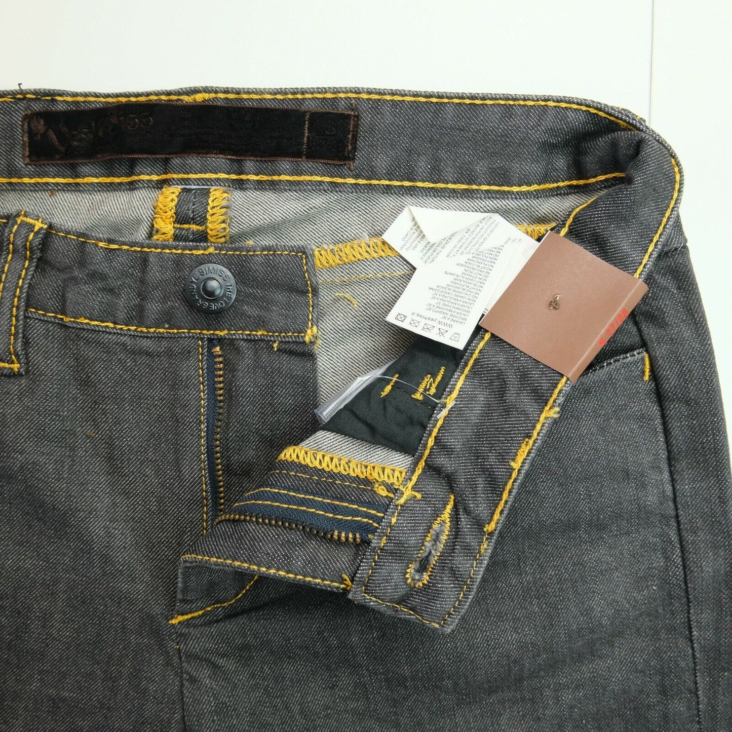 YES MISS Dark Grey Jeans Size S M