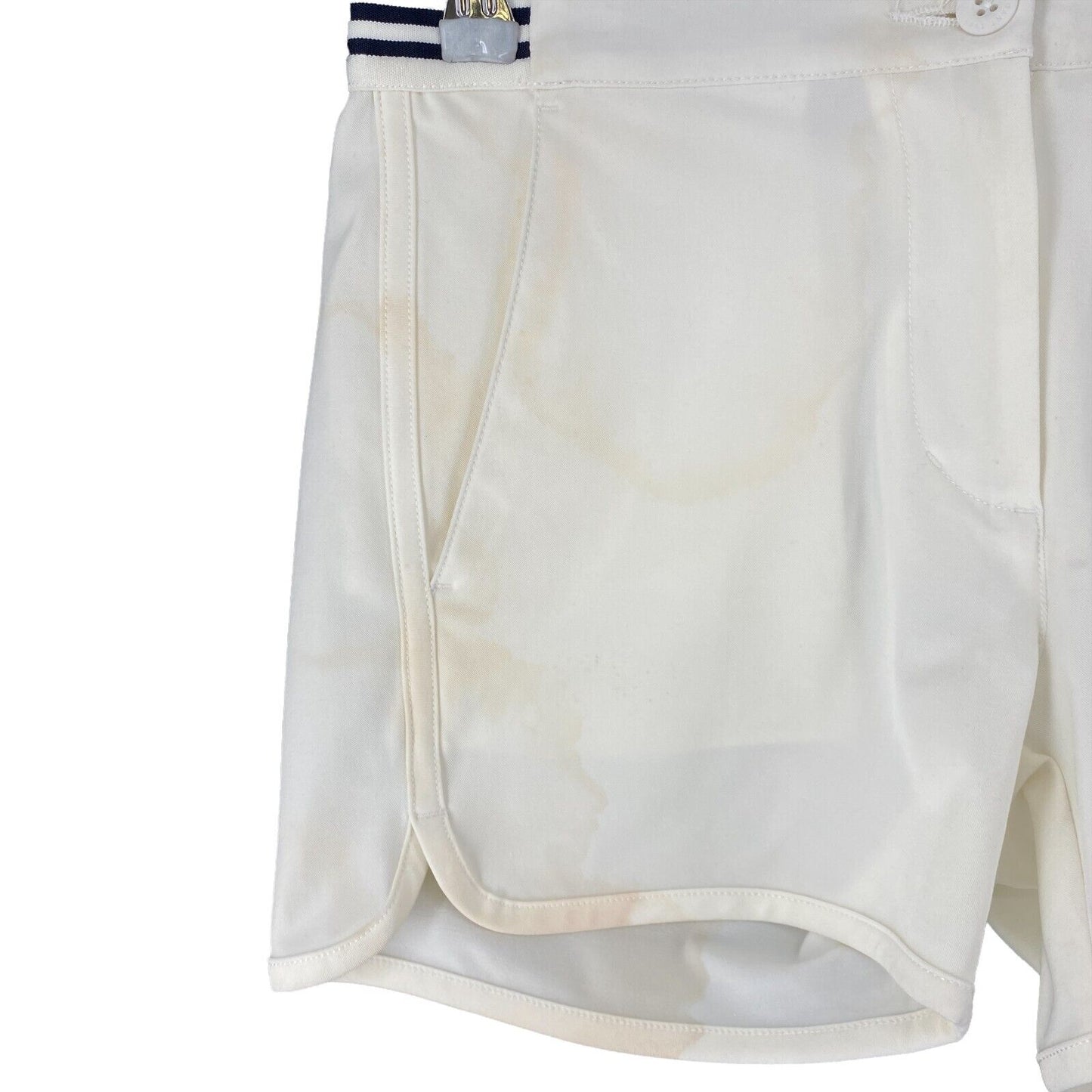 GANT Women Cream White Regular Fit Sport Activewear Shorts EUR 34 UK 8 US 4 W27