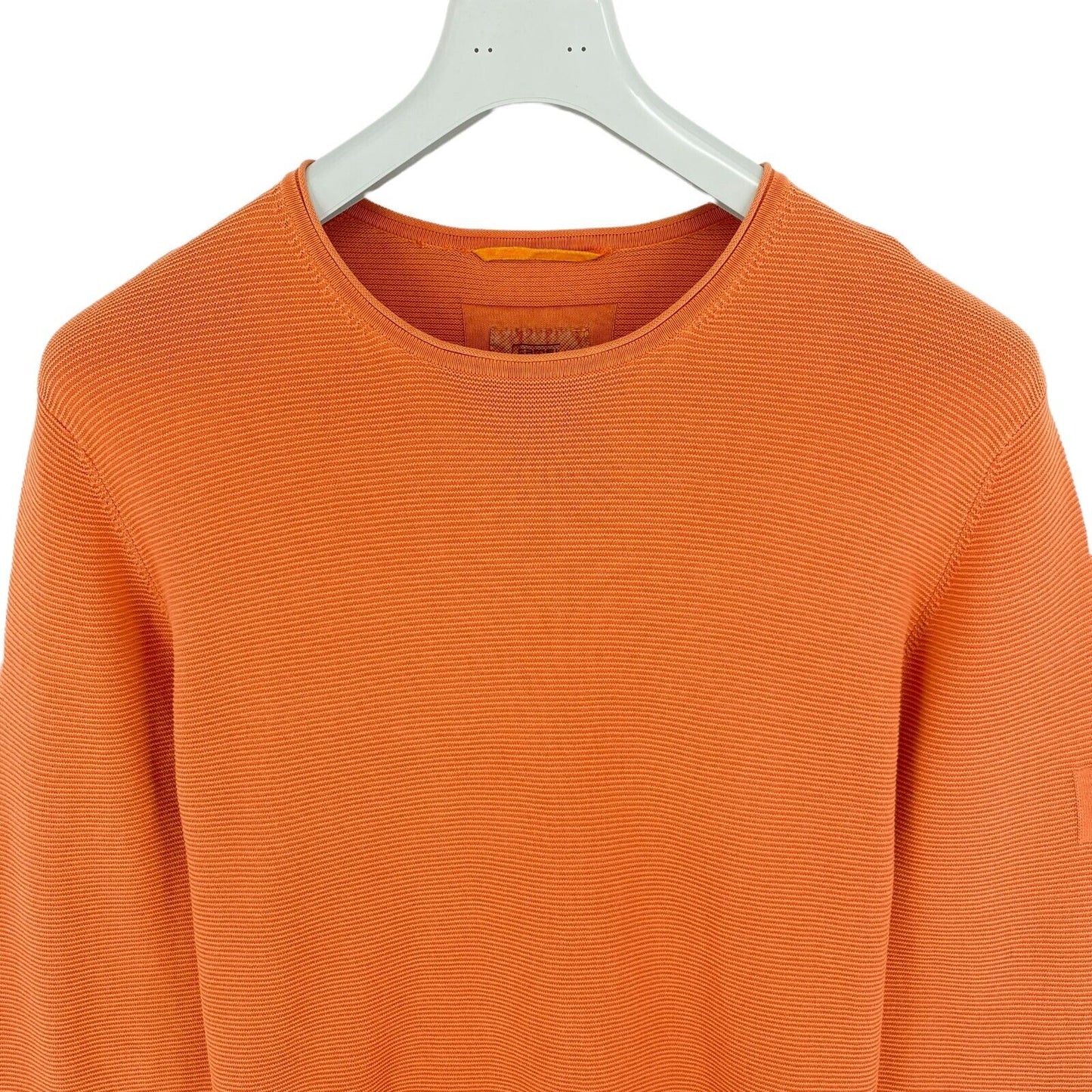 Camel Active Orange Crew Neck Jumper Pull Taille M