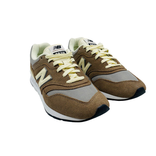 New Balance Mens Brown Lace Up Suede Leather Shoes Sneakers EUR 40.5 UK 7 US 7.5