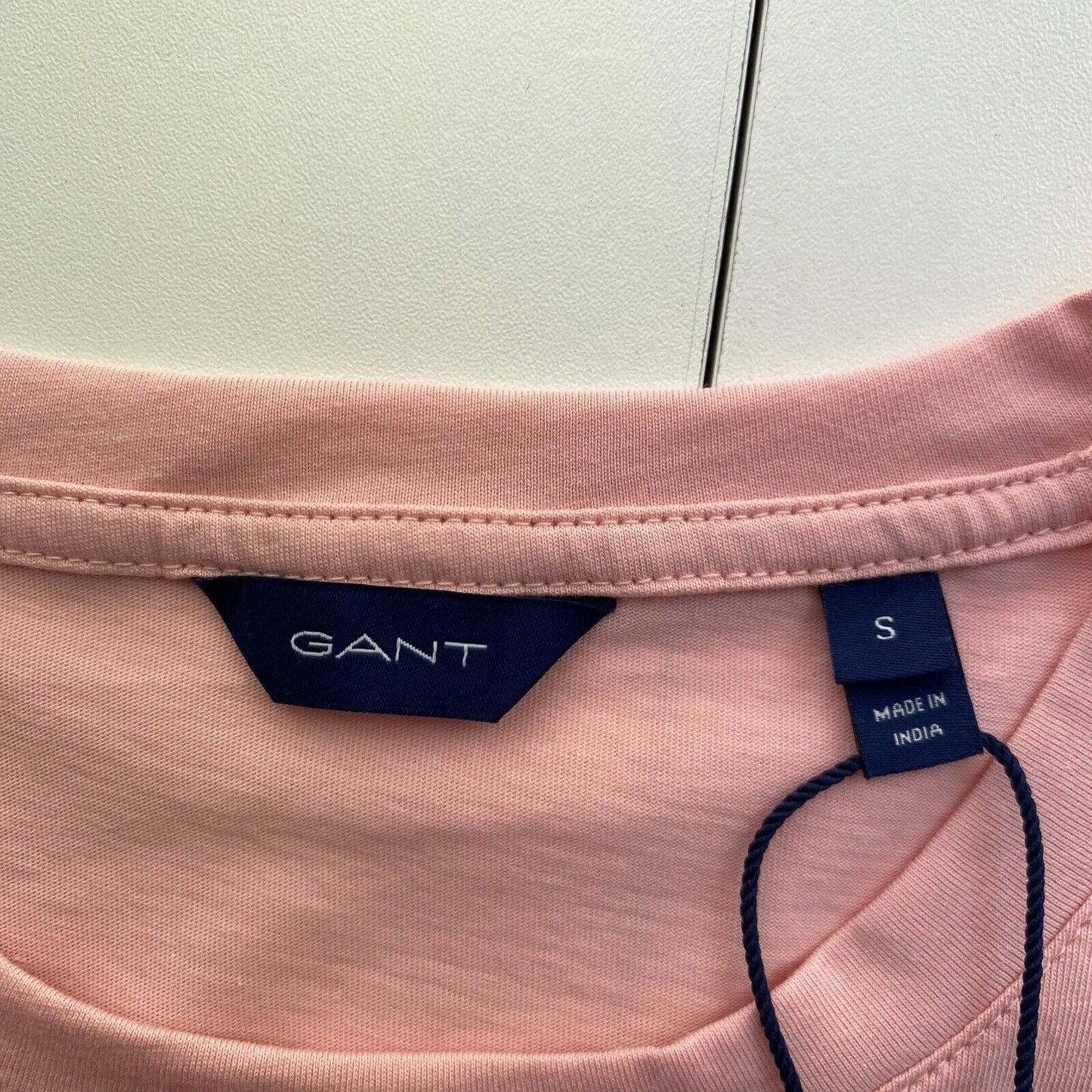 GANT Light Pink Original Crew Neck T Shirt Size S