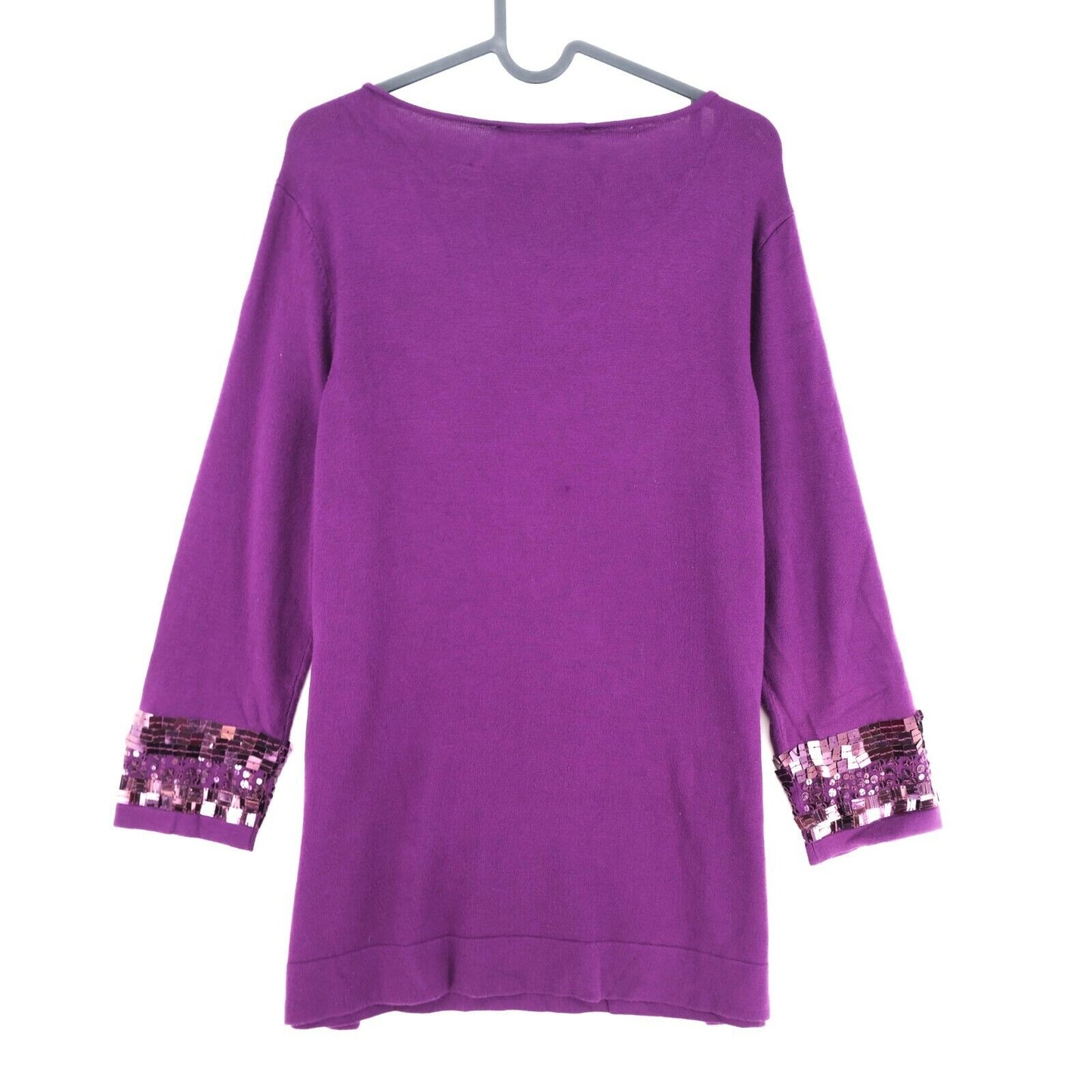 Persona Purple Scoop Neck Pullover Jumper Sweater Pullover Size M