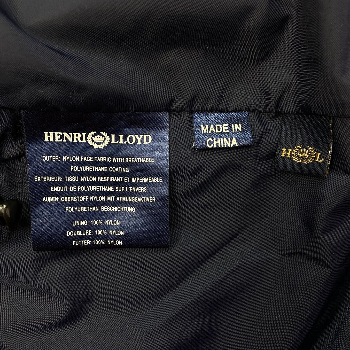 HENRI LLOYD White Jacket Coat Size 1 / S