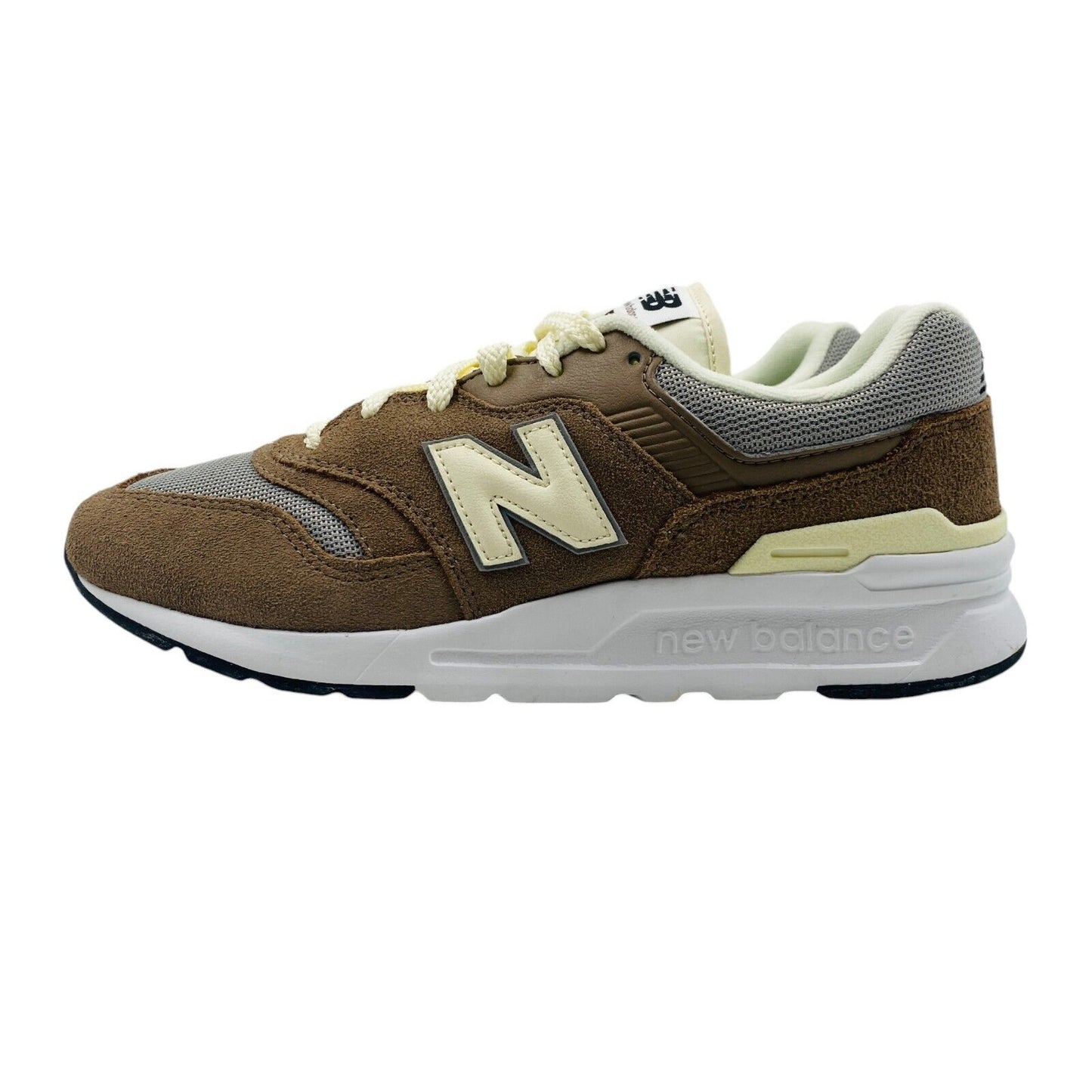 New Balance Mens Brown Lace Up Suede Leather Shoes Sneakers EUR 40.5 UK 7 US 7.5