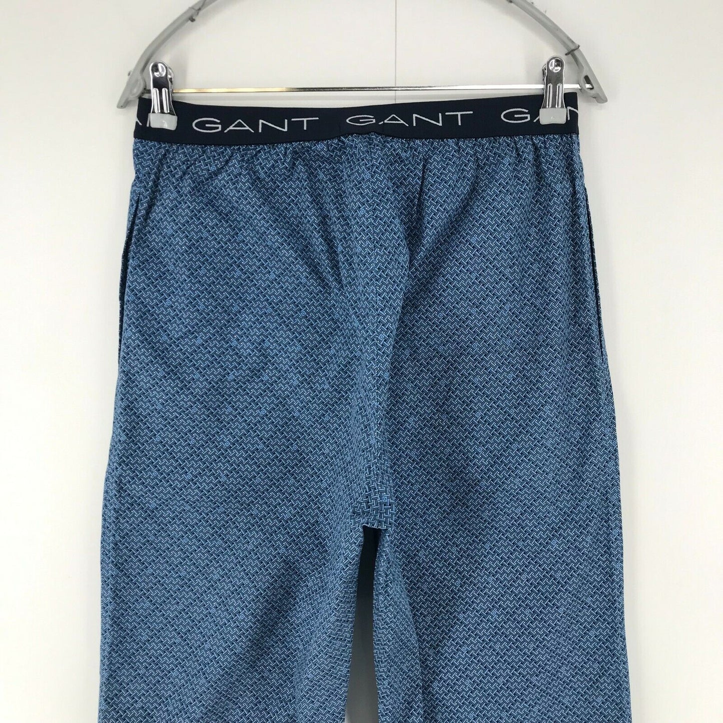 GANT Femme Bleu Regular Straight Fit Pantalon Taille M