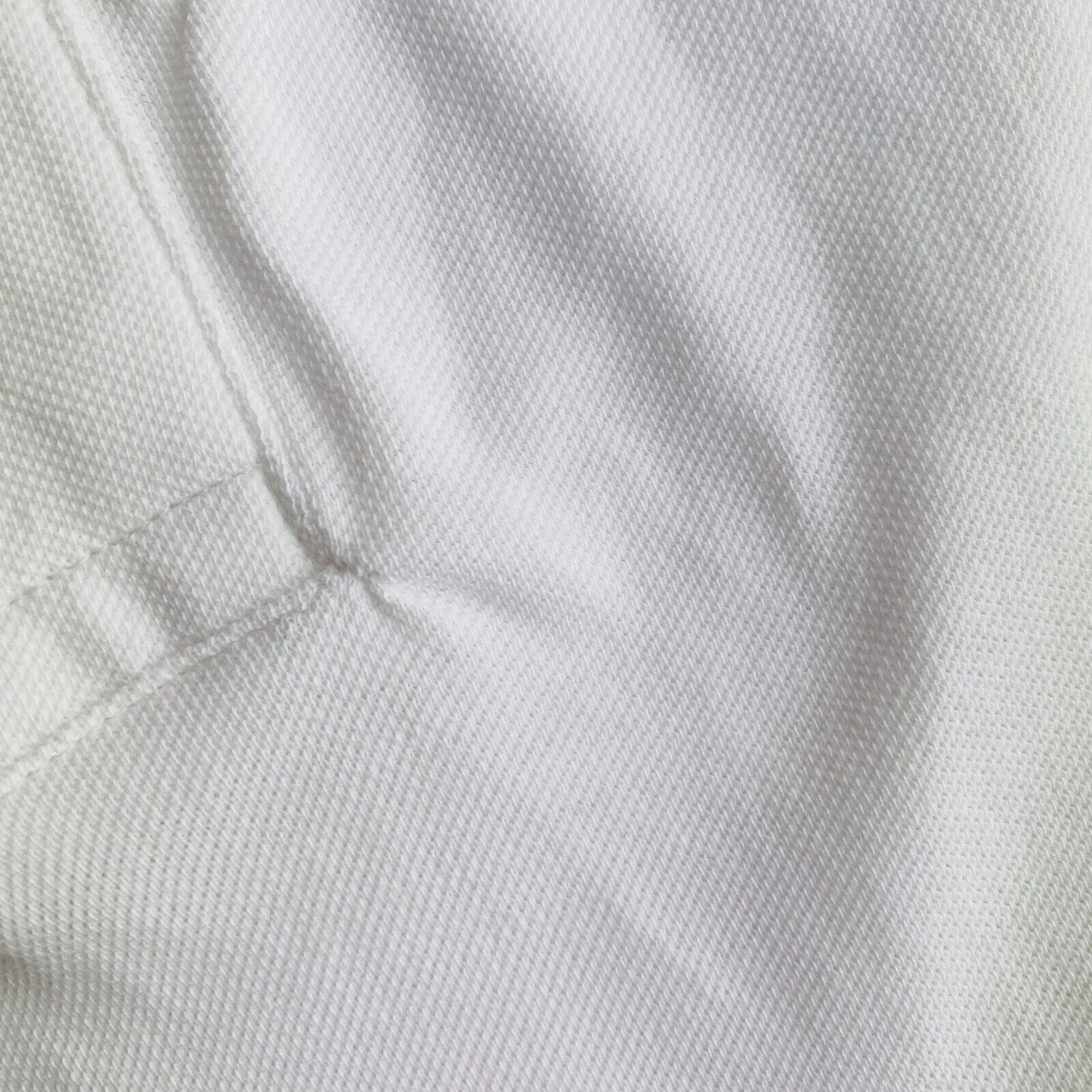 GANT Men White Solid Pique Rugger SS Polo Shirt Size XL