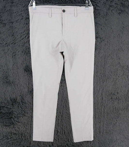 MARCIANO Light Grey Slim Fit Chino Pants Trousers Size EU 46 UK/US 36