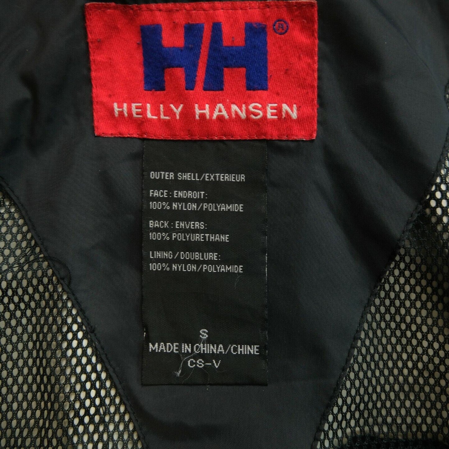 HELLY HANSEN Black Hooded Helly Tech Jacket Coat Size S