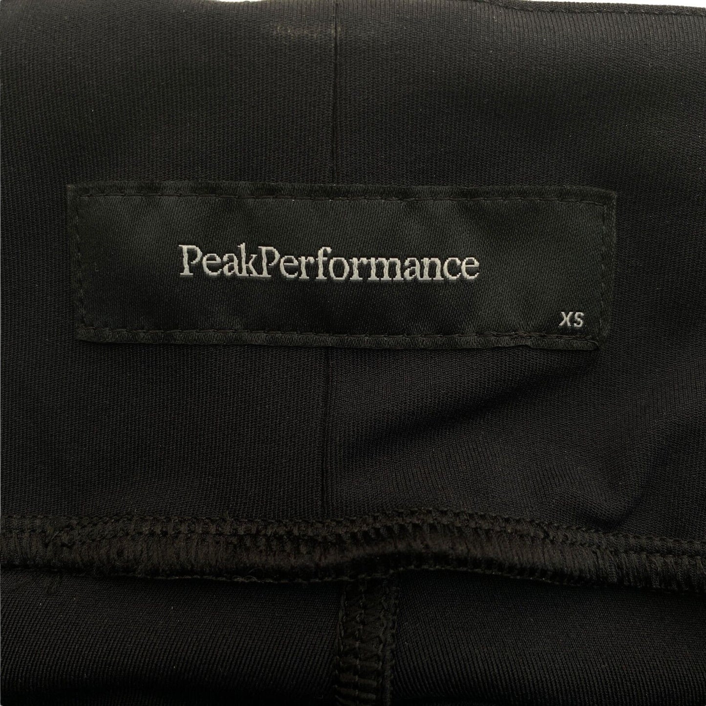 Peak Performance Black Track Tights Pants Size XS