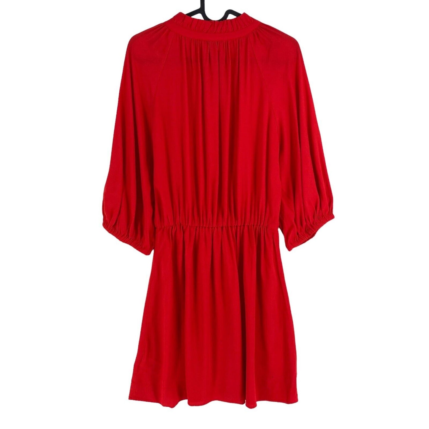 GANT Red V Neck Flared Dress Size EU 36 UK 8 US 6