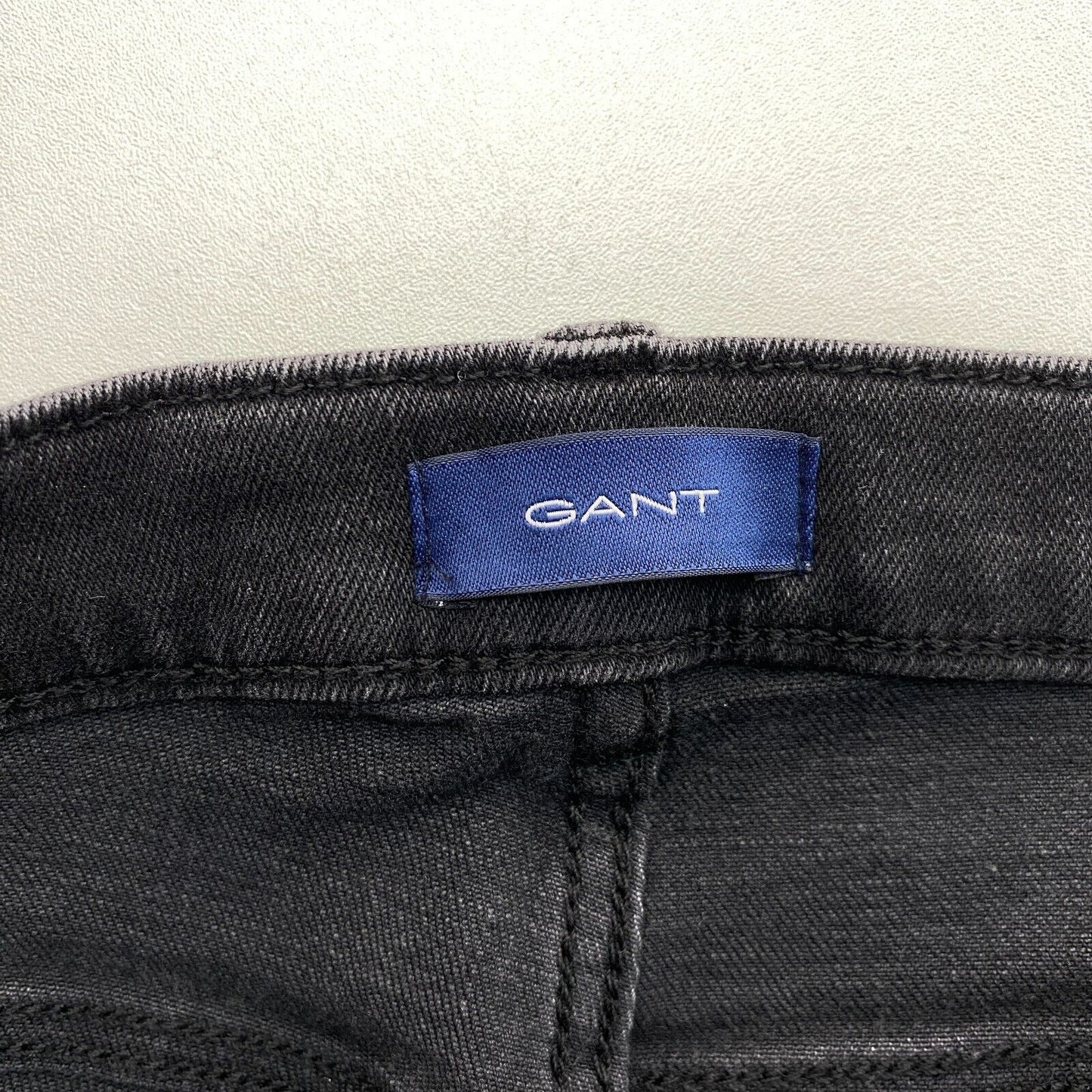 GANT Girls Black Raw Skinny Slim Fit Jeans Size 146/152 cm 11-12 Years